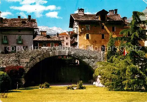 AK / Ansichtskarte Aosta Ponte Romano Roemische Bruecke Aosta