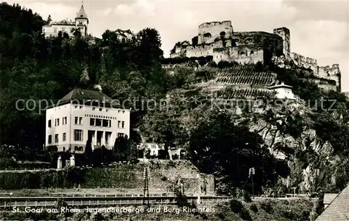 AK / Ansichtskarte St_Goar Jugendherberge und Burg Rheinfels St_Goar