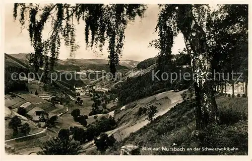 AK / Ansichtskarte Nussbach_Schwarzwald Panorama  Nussbach Schwarzwald