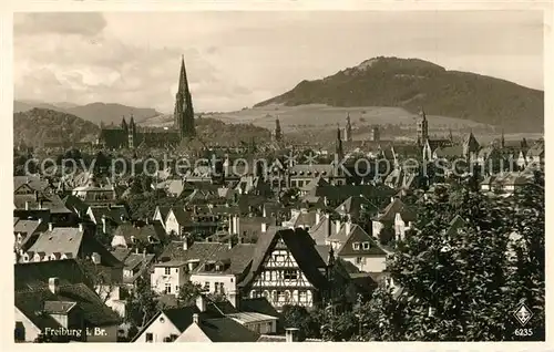 AK / Ansichtskarte Freiburg_Breisgau Panorama Freiburg Breisgau