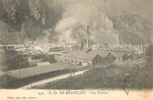 AK / Ansichtskarte Notre Dame de Briancon Les Usines 