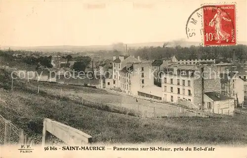 AK / Ansichtskarte Saint Maurice_Creteil Panorama vue prise du Bol d air Saint Maurice Creteil