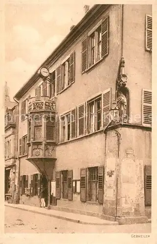 AK / Ansichtskarte Gebweiler_Elsass Stadtansicht Gebweiler_Elsass