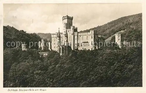 AK / Ansichtskarte Stolzenfels Schloss Stolzenfels