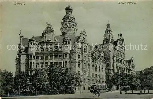 AK / Ansichtskarte Leipzig Rathaus Leipzig