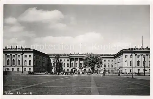 AK / Ansichtskarte Berlin Humboldt Universitaet Bebelplatz Berlin