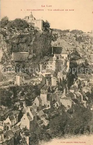 AK / Ansichtskarte Rocamadour Panorama Rocamadour