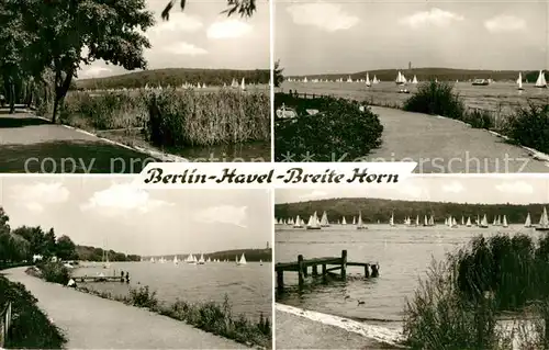 AK / Ansichtskarte Berlin Breite Horn Havel Segelboote Berlin