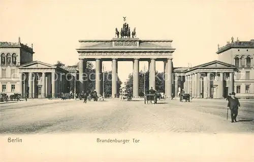 AK / Ansichtskarte Berlin Brandenburger Tor  Berlin