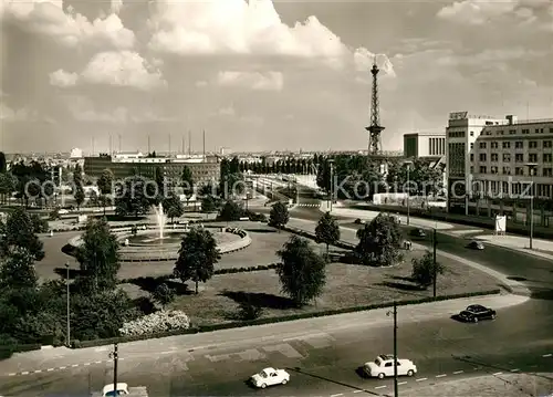 AK / Ansichtskarte Berlin Reichskanzlerplatz Funkturm Berlin