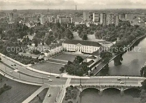 AK / Ansichtskarte Berlin Schloss Bellevue Hansaviertel Spree Berlin