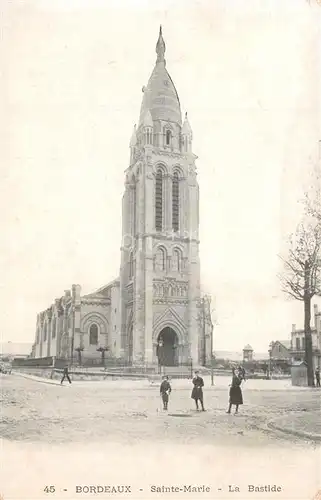 AK / Ansichtskarte Bordeaux Eglise Sainte Marie La Bastide Bordeaux