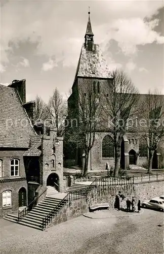 AK / Ansichtskarte Moelln_Lauenburg Nicolai Kirche Moelln_Lauenburg