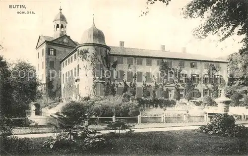 AK / Ansichtskarte Eutin Schloss Eutin