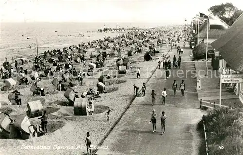 AK / Ansichtskarte Dahme_Ostseebad_Holstein Strand Promenade 