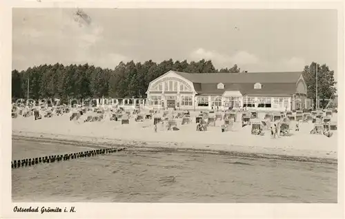 AK / Ansichtskarte Groemitz_Ostseebad Strand Hotel Groemitz_Ostseebad