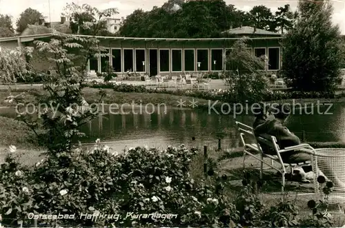 AK / Ansichtskarte Haffkrug_Ostseebad Kuranlagen Haffkrug_Ostseebad