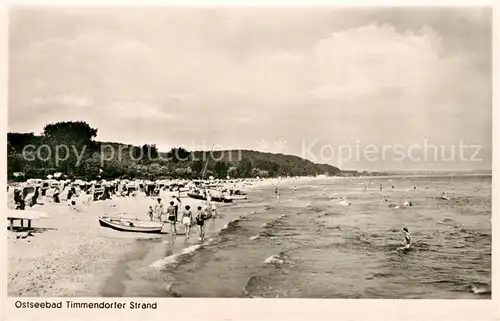 AK / Ansichtskarte Timmendorfer_Strand Strandpartie Timmendorfer_Strand