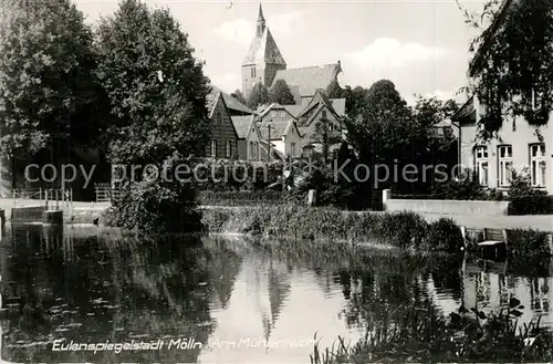 AK / Ansichtskarte Moelln_Lauenburg Am Muehlenteich Moelln_Lauenburg