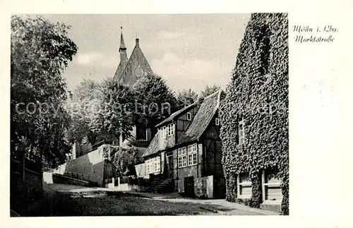 AK / Ansichtskarte Moelln_Lauenburg Marktstrasse Moelln_Lauenburg