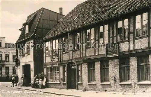 AK / Ansichtskarte Eutin Webers Geburtshaus Eutin