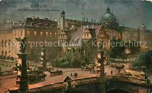 AK / Ansichtskarte Berlin Koenigliches Schloss Hofapotheke Berlin