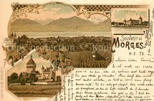 AK / Ansichtskarte Morges Arsenal Chateau Morges