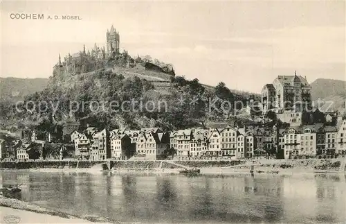 AK / Ansichtskarte Cochem_Mosel Moselpartie Cochem Mosel