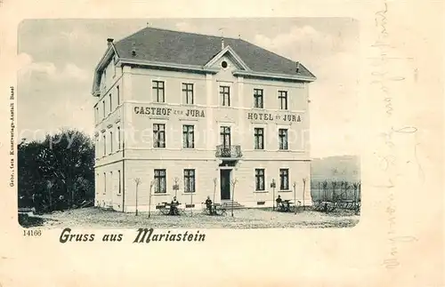 AK / Ansichtskarte Mariastein_SO Gasthof Pension zur Jura Mariastein_SO