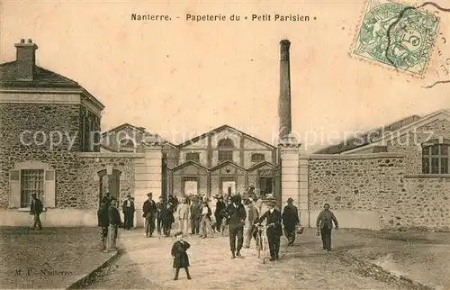 AK / Ansichtskarte Nanterre Papeterie du Petit Parisien Nanterre