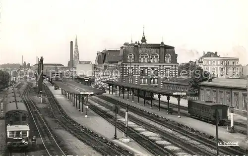 AK / Ansichtskarte Tourcoing_Nord La Gare Tourcoing Nord