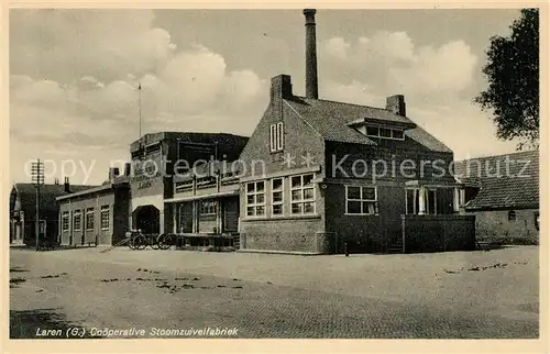 AK / Ansichtskarte Laren_Gelderland Cooeperative Stoomzuivelfabriek Laren_Gelderland