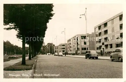 AK / Ansichtskarte Nijmegen Burg van Schaick Mathonsingel Nijmegen