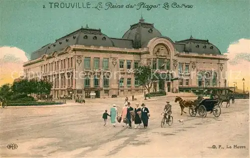 AK / Ansichtskarte Trouville sur Mer Casino Reine des Plages Trouville sur Mer