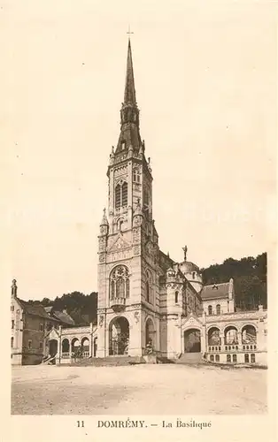 AK / Ansichtskarte Domremy la Pucelle_Vosges La Basilique Domremy la Pucelle_Vosges