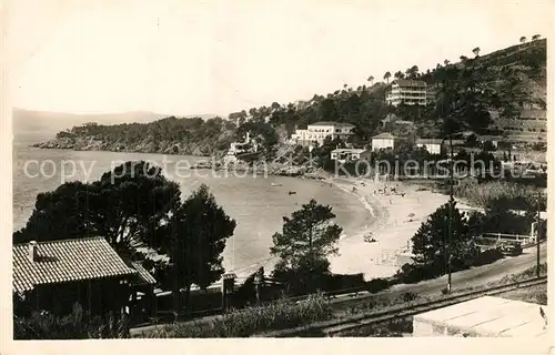 AK / Ansichtskarte Aiguebelle_Le_Lavandou Vue panoramique et la plage 