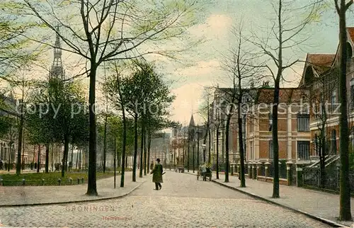 AK / Ansichtskarte Groningen Heeresingel Groningen