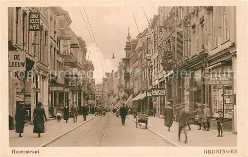 AK / Ansichtskarte Groningen Heerestraat Groningen