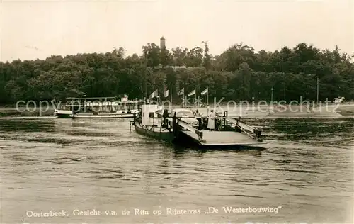 AK / Ansichtskarte Oosterbeek Gezicht va de Rijn op Rijnterras De Westerbouwing Oosterbeek