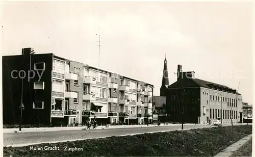 AK / Ansichtskarte Zutphen Molen Gracht Zutphen