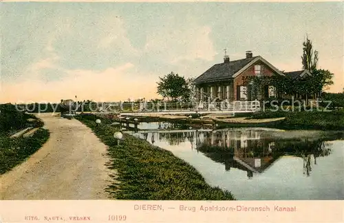 AK / Ansichtskarte Dieren Brug Apeldoorn Dirensch Kanaal Dieren