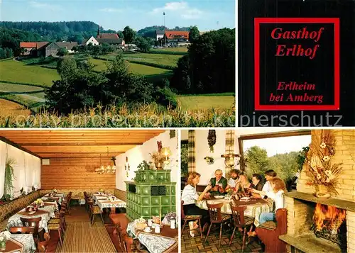 AK / Ansichtskarte Erlheim_Ursensollen Gasthof Erlhof  Erlheim_Ursensollen