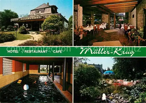 AK / Ansichtskarte Ehlscheid Hotel Restaurant M?ller Krug  Ehlscheid