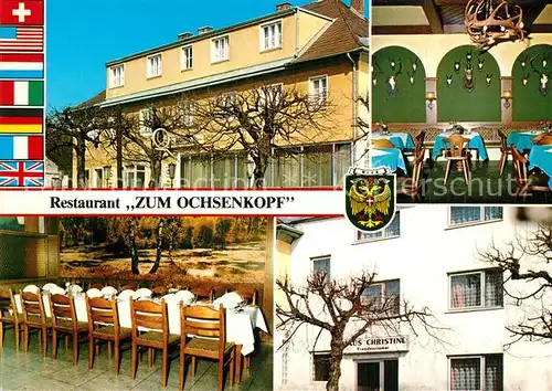 AK / Ansichtskarte Wien Restaurant Zum Ochsenkopf  Wien