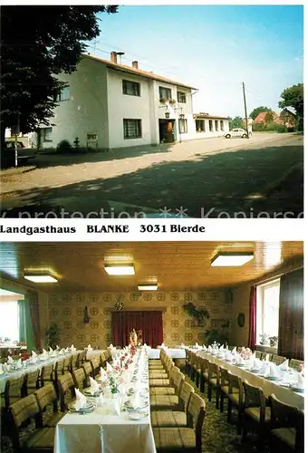 AK / Ansichtskarte Bierde_Fallingbostel Landgasthaus Blanke  Bierde_Fallingbostel