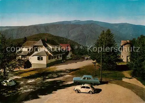 AK / Ansichtskarte Brend_Schwarzwald Berggasthof zum Brendturm Brend Schwarzwald