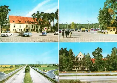 AK / Ansichtskarte Hermsdorf_Gera Hermsdorfer Kreuz Mitropa Rasthof Hermsdorf Gera