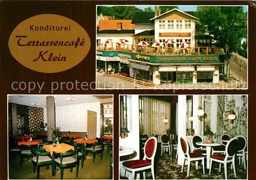 AK / Ansichtskarte Timmendorfer_Strand Terrassencafe Klein Timmendorfer_Strand