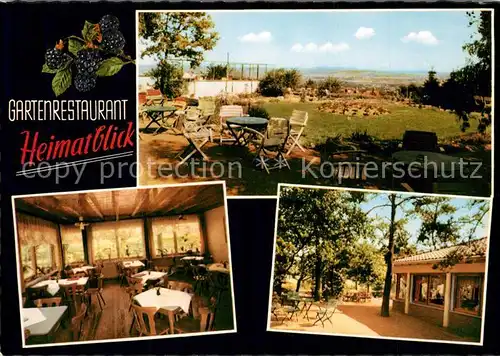 AK / Ansichtskarte Roisdorf Gartenrestaurant Heimatblick Roisdorf