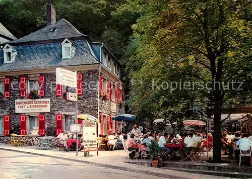 AK / Ansichtskarte Kamp Bornhofen Restaurant Gartenhaus Schreiner  Kamp Bornhofen